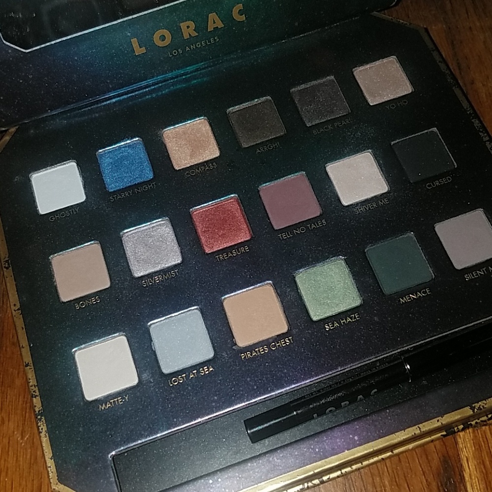 Lorac Pirates of Caribbean eyeshadow palette